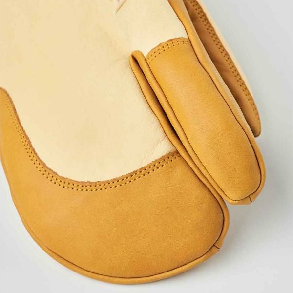 ヘストラ グローブ トポ スリーフィンガー Natural Brown / Tan