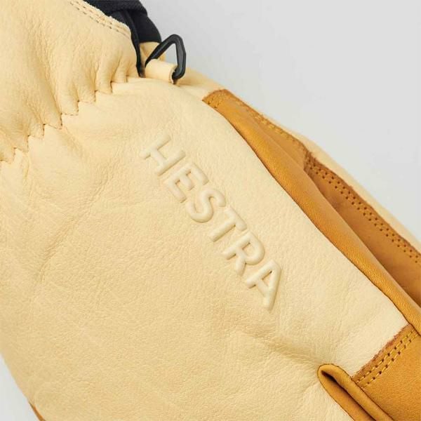 ヘストラ グローブ トポ スリーフィンガー Natural Brown / Tan