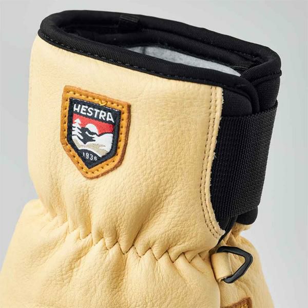 ヘストラ グローブ トポ スリーフィンガー Natural Brown / Tan