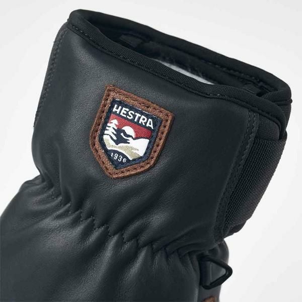 ヘストラ グローブ トポ スリーフィンガー Navy / Brown ( 33872