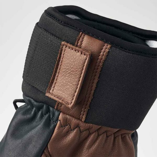 ヘストラ グローブ トポ スリーフィンガー Navy / Brown ( 33872