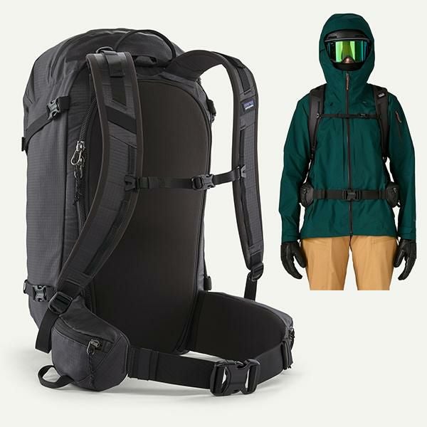 PATAGONIA パタゴニア リュック バッグ POWSLAYER PACK 38L ブラック