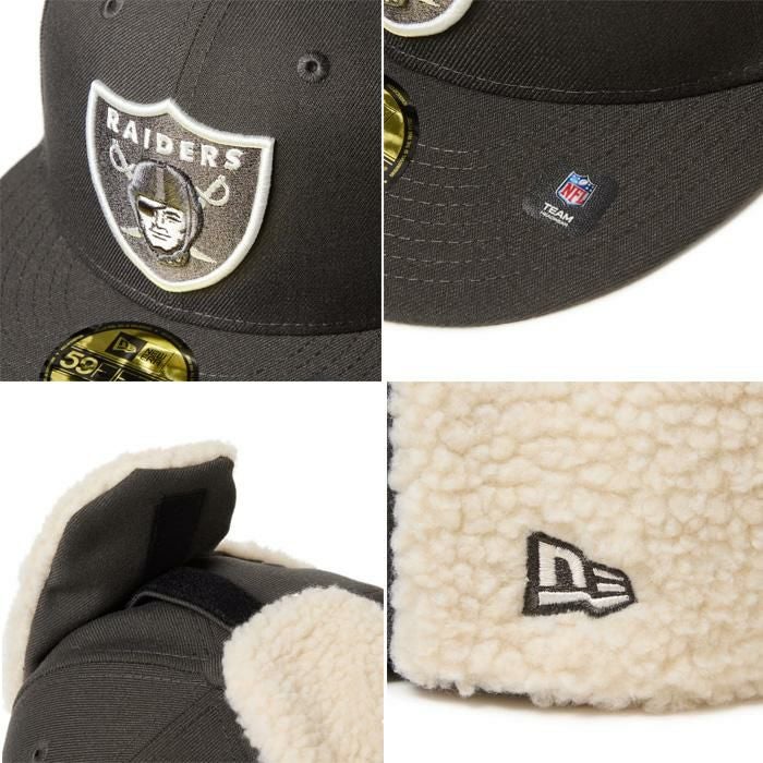 ニューエラ キャップ 59FIFTY Dog Ear ドッグイヤー レイダース ダーク