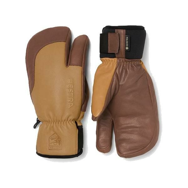 ヘストラ グローブ トポ スリーフィンガー Navy / Brown ( 33872