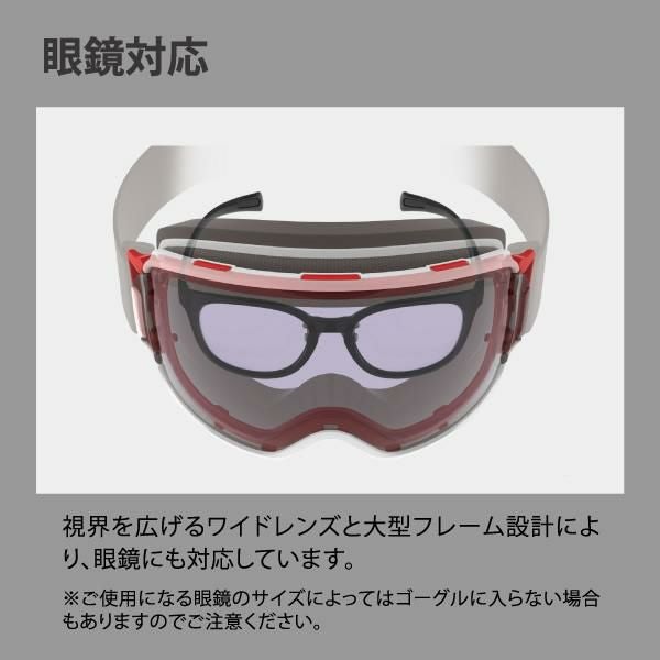 スワンズ スキーゴーグル 調光レンズ OUTBACK OB-CMDH CRW ホワイト