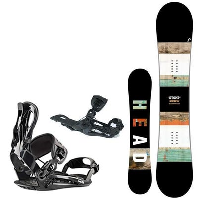 スノーボード 2点セット HEAD ヘッドスノーボード 板 STOMP TRUE -DC 