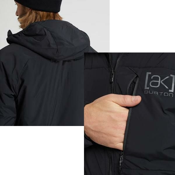 バートン ak HELIUM HOODED ins JACKET ヘリウムフード ストレッチ