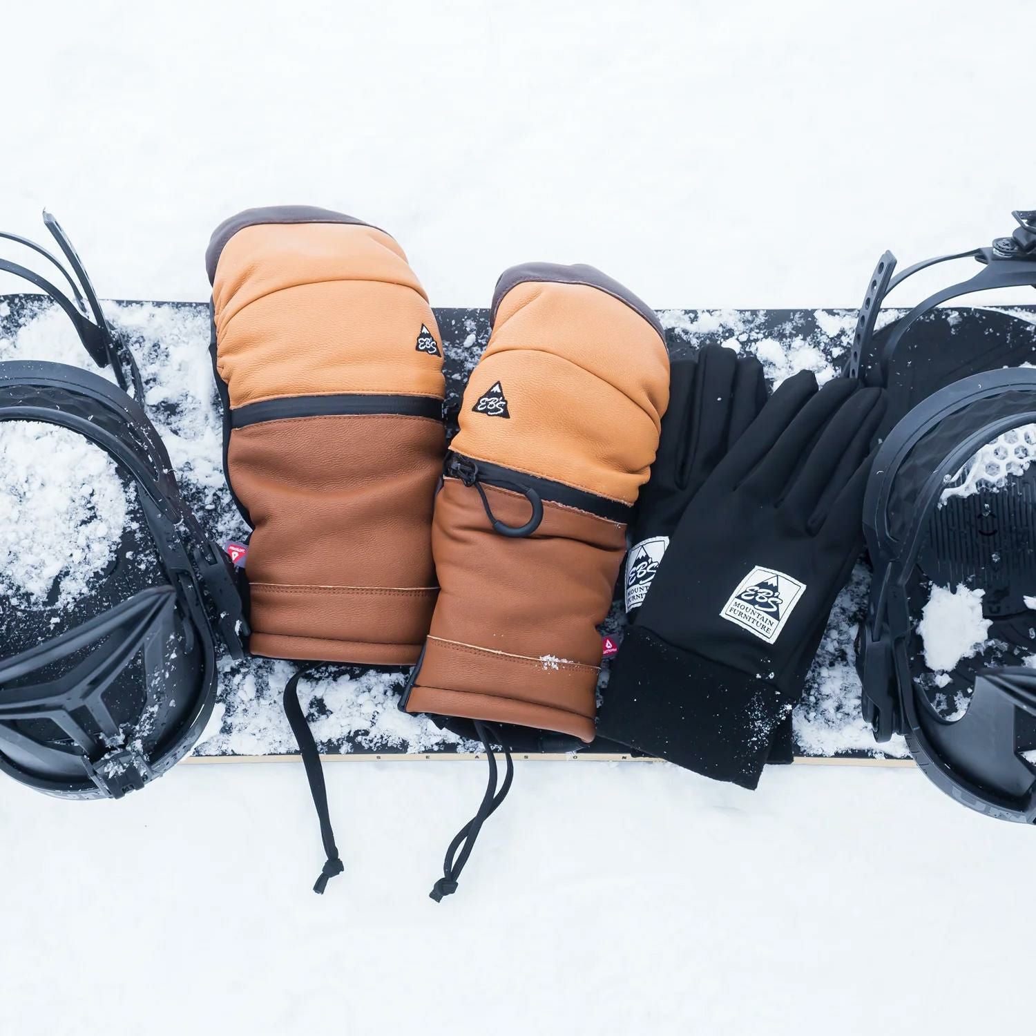 スノーボード グローブ 手が出せる ミトングローブ ebs エビス ARMA