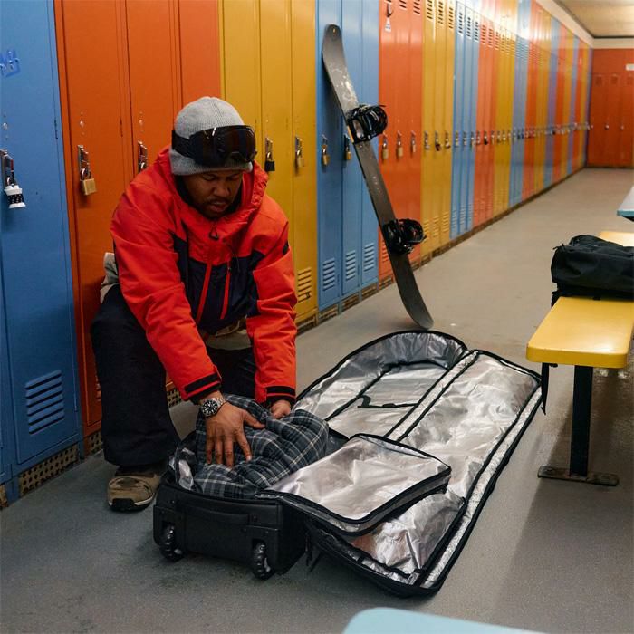 スノーボード ケース キャスター DAKINE LOW ROLLER BLK ボード道具