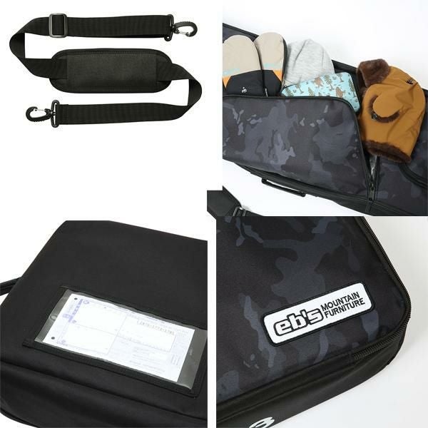 スノーボード ケース キャスター ebs THE ONE WHEEL エビス 背負える