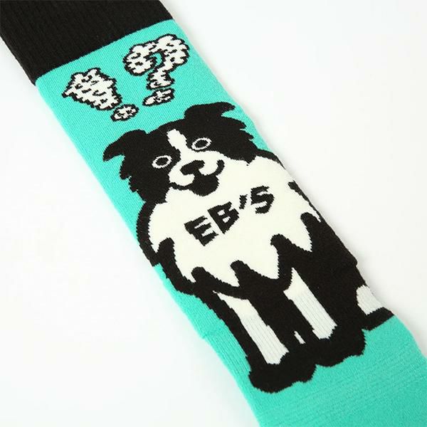 スノーボードソックス ebs エビス VERY WARM SOCKS / DOG / MINT