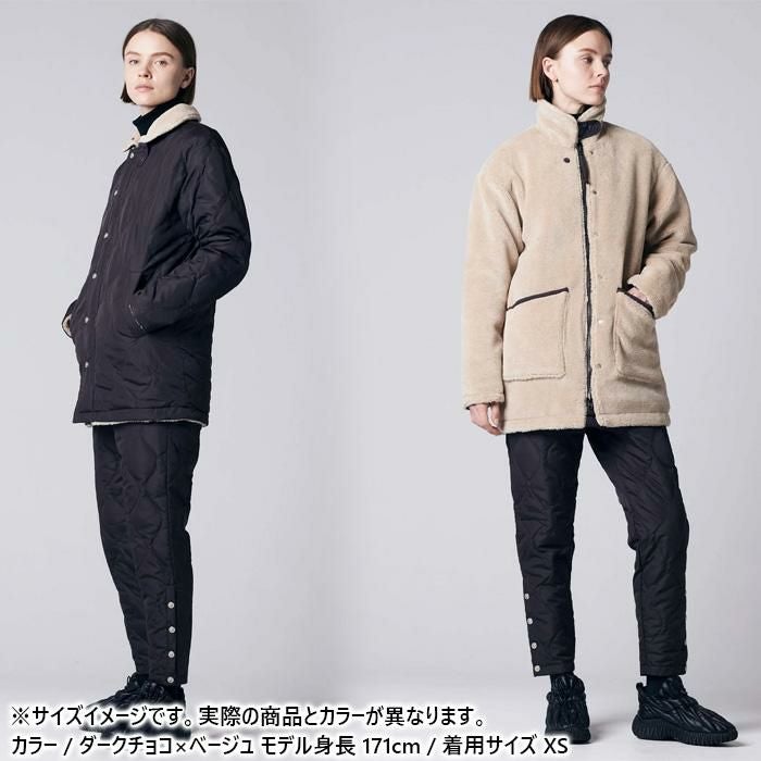 TAION/タイオン】リバーシブル ボア×ダウンブルゾン 24AW | ノーリーズ 