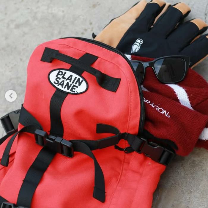 PLAIN SANE バックパック PS BACK PACK 15L / DEEP ORANGE