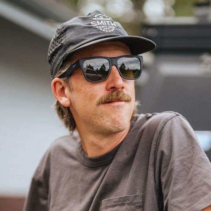 偏光サングラス smith サングラス Lowdown 2 Matte Black (CP