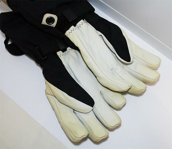 ○アウトレット ヘストラ グローブ ヘリ スキー 5本指 Black ( 30570