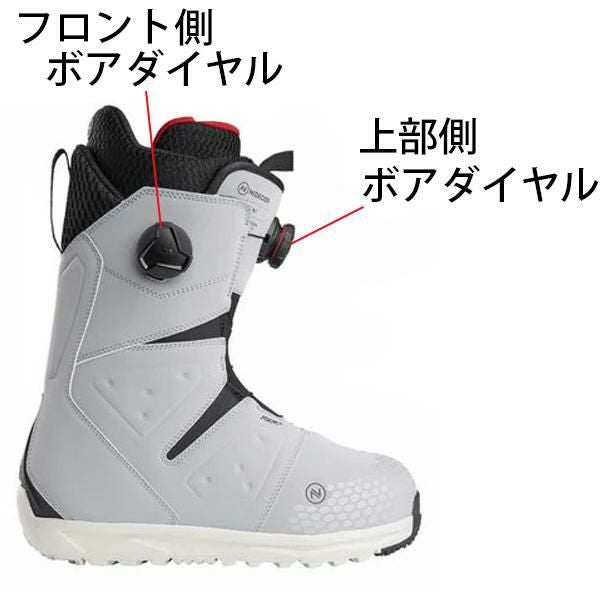 ナイデッカー スノーボードブーツ NIDECKER ALTAI アルタイ GRAY