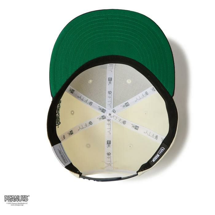 ニューエラ ゴルフ キャップ 9FIFTY PEANUTS ピーナッツ クローム