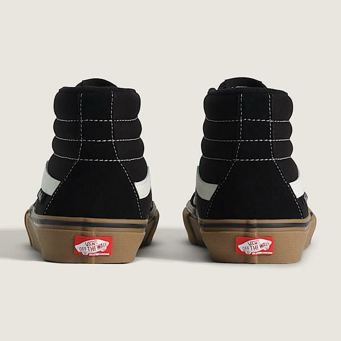 VANS スニーカー ハイカット SKATE SK8-HI / BLACK/GUM/WHITE