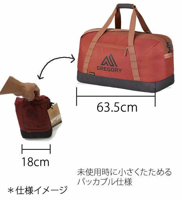 GREGORY グレゴリー ダッフルバッグ SUPPLY DUFFEL 65L サプライ