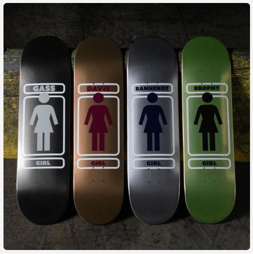 ガール スケボー デッキ 単品 GIRL 93 TIL METALLS グリフィンガス