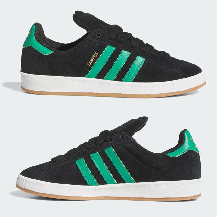 アディダス　adidas　スニーカー　新品 アディダス キャンパスADV / Campus ADV / Core Black / Court Green
