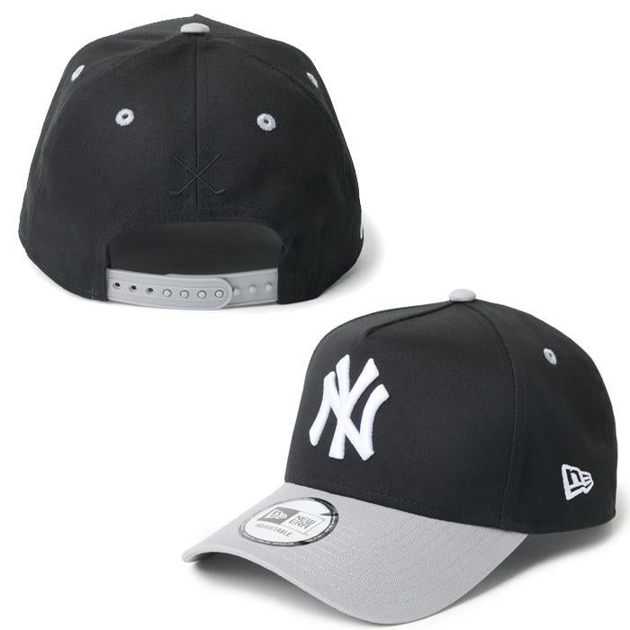 ニューエラ ゴルフ キャップ 9FORTY MLB 2-Tone ヤンキース ブラック