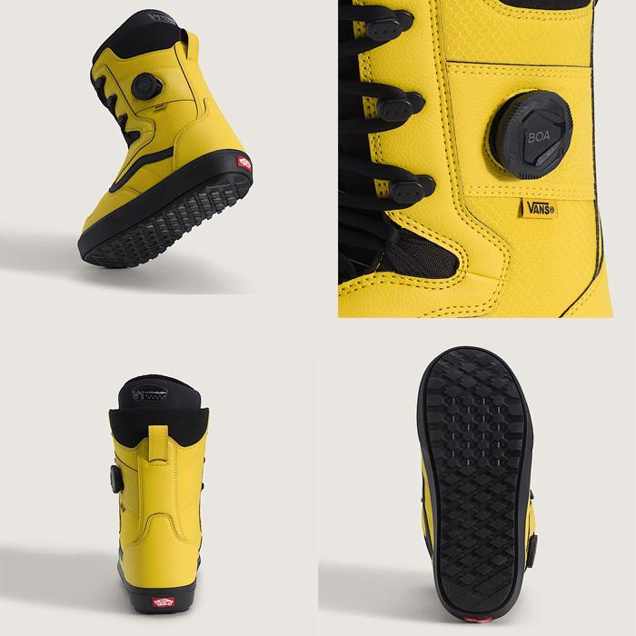 バンズ スノーボード ブーツ メンズ VANS INVADO OG / BLACK / YELLOW