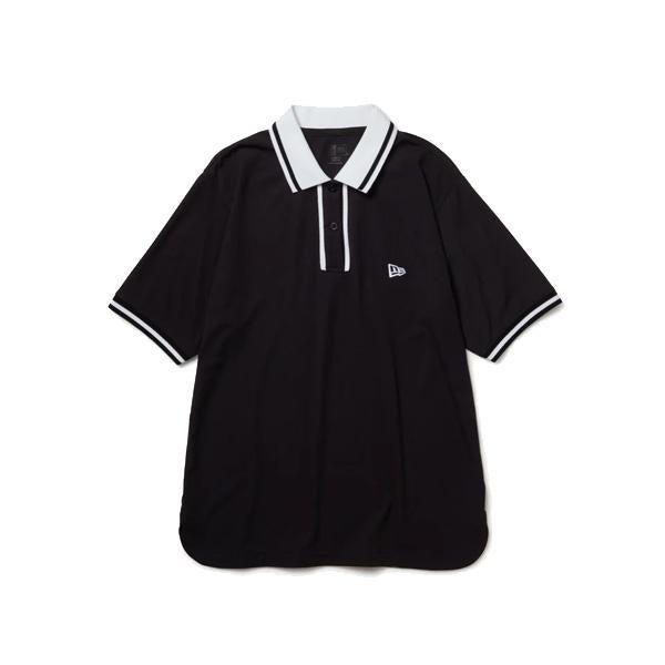ニューエラ ゴルフウェア Women's 半袖 ポロシャツ Line ブラック