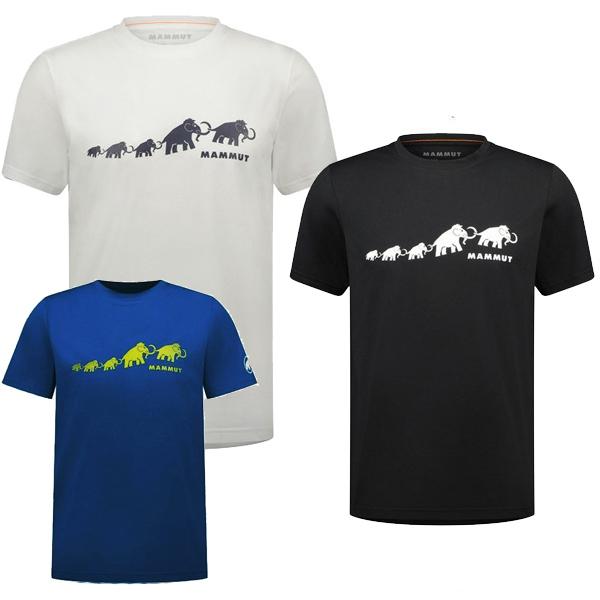 マムート メンズ 涼しい Tシャツ MAMMUT 速乾・通気 QD Logo Print T