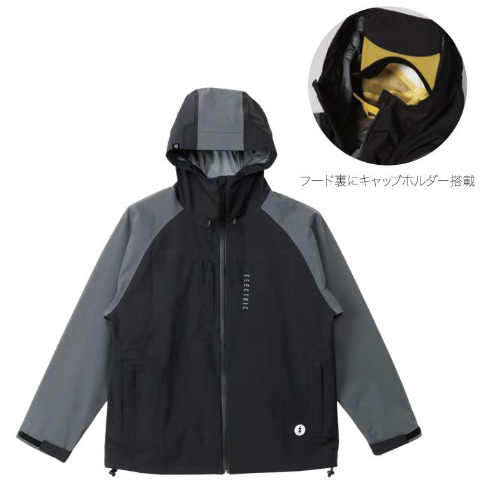 エレクトリック FISING 3L ウインドブレーカー 防水 / BLACK CHARCOAL