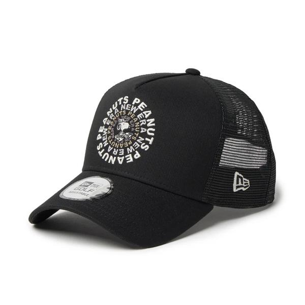 ニューエラ ゴルフ キャップ メッシュ 9FORTY Golf is good ブラック