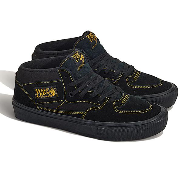 バンズ スケート ハーフキャブ VANS SKATE HALF CAB / BLACK/MUSTARD バンズ スケート ハーフキャブ VANS SKATE HALF CAB / BLACK/MUSTARD