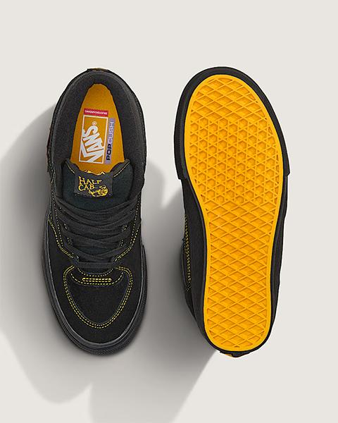 バンズ スケート ハーフキャブ VANS SKATE HALF CAB / BLACK/MUSTARD
