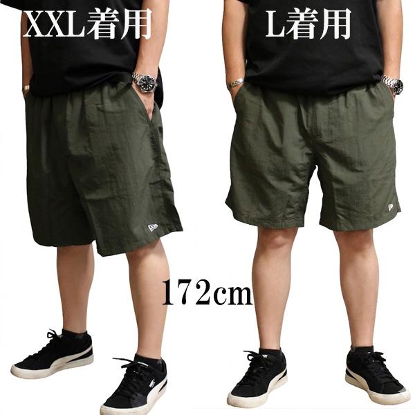 ニューエラ ハーフパンツ ウェブベルト ショートパンツ カーキ