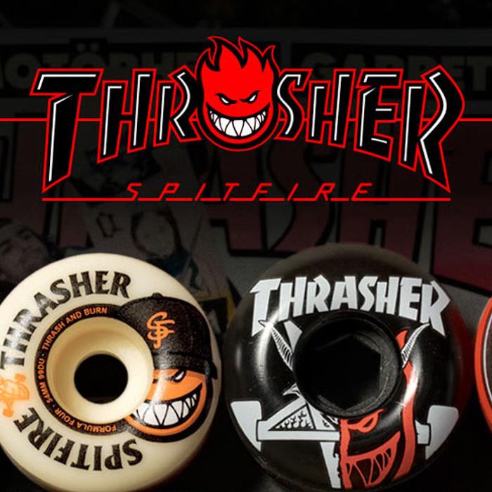 スケボー ソフトウィール SPITFIRE 80HD THRASHER X SPITFIRE THRASH