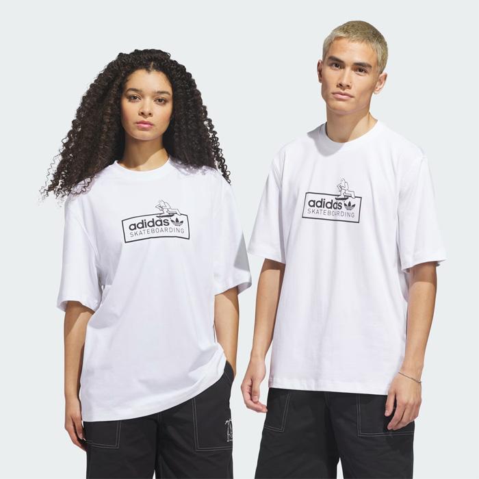 アディダス tシャツ スケートボーディング x マーク・ゴンザレス ロゴ