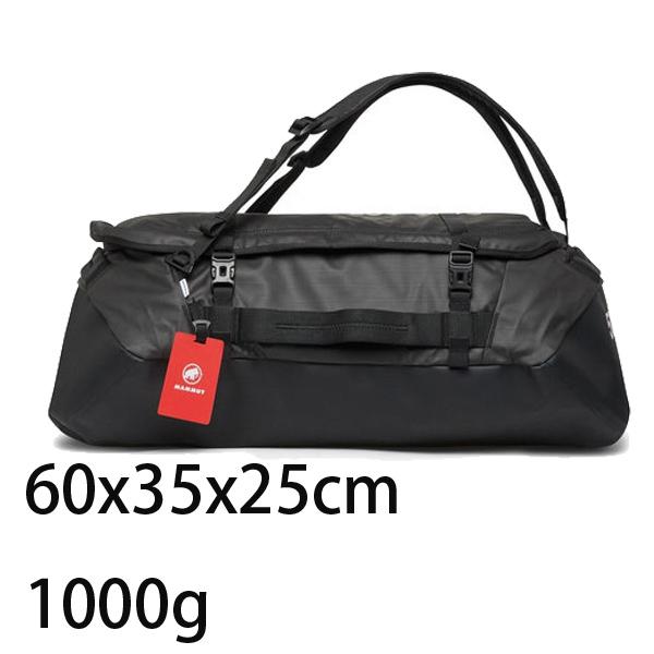 マムート 背負えるダッフルバッグ リュック CARGO 50L black 2570