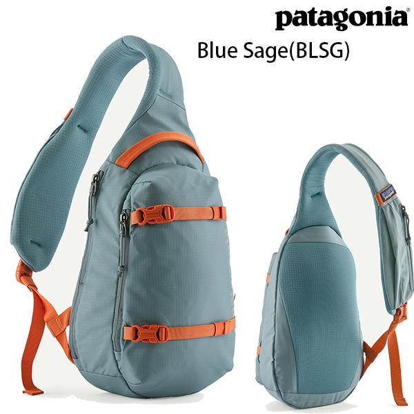 パタゴニア ショルダーバッグ アトム スリング 8L Smolder Blue (48262