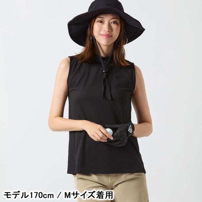 ニューエラ ゴルフ モックネック Women's ノースリーブ ミッドネック T