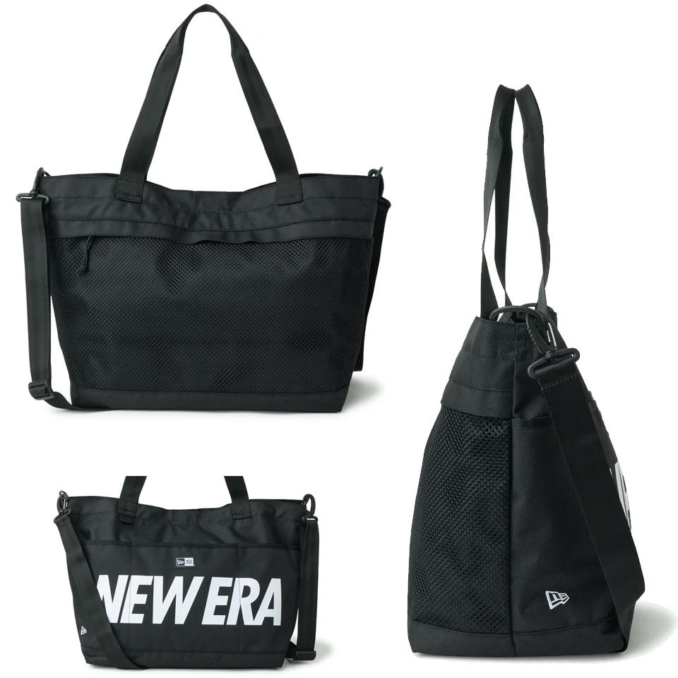 ニューエラ トートバッグ ジムトートバッグ 37L NEW ERAロゴブラック