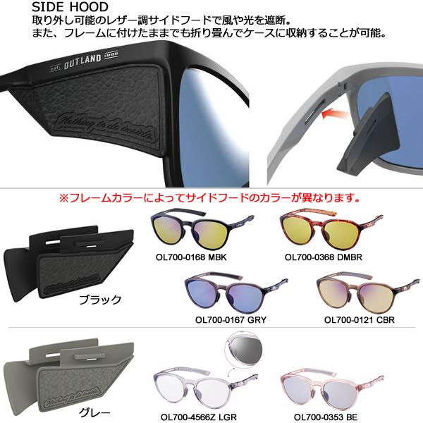 今だけおまけ付・OUTLAND 偏光サングラス OL700-0353 BE / COLCA