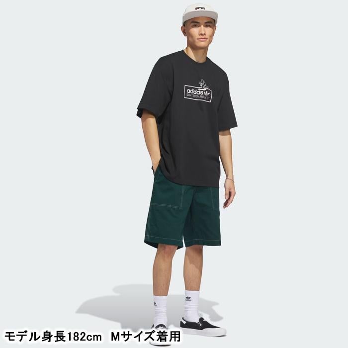 アディダス tシャツ スケートボーディング x マーク・ゴンザレス ロゴ