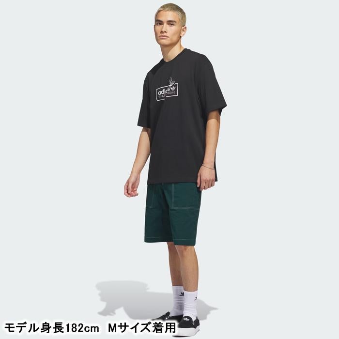アディダス tシャツ スケートボーディング x マーク・ゴンザレス ロゴ