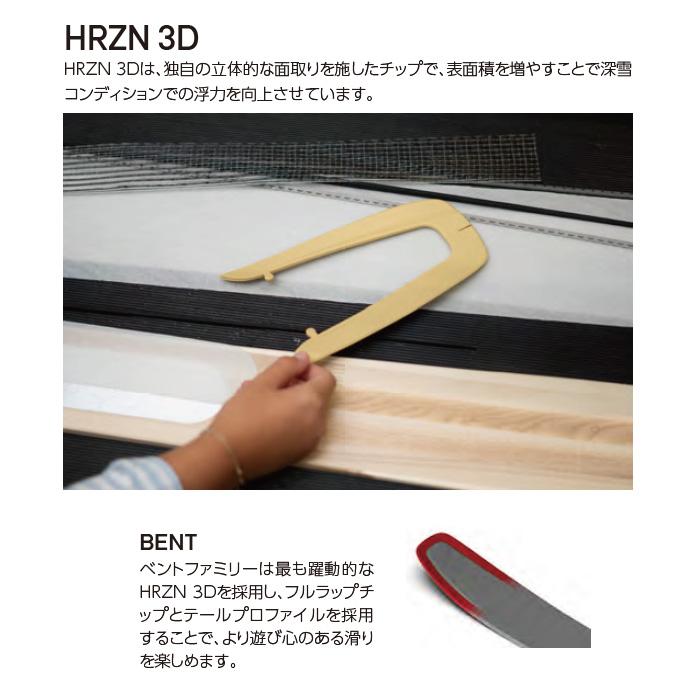 予約】ATOMIC Bent 100 アトミック スキー板 単品 (板のみ) オール