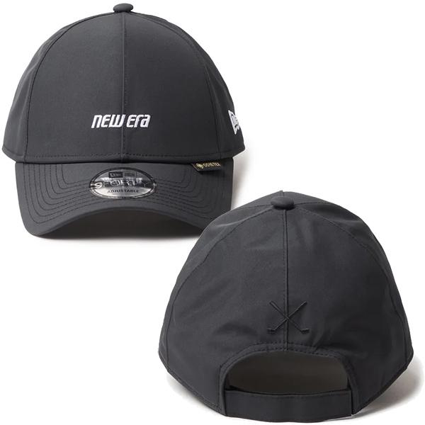 レア/廃番【ニューエラ】GOLF ロゴ ゴアテックス キャップ ゴルフ黒ブラック ニューエラ ゴルフ ゴアテックス キャップ 9FORTY GORE-TEX ブラック