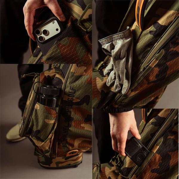 ハーシェル キャディバッグ ウッドランドカモ WATT SUNDAY BAG
