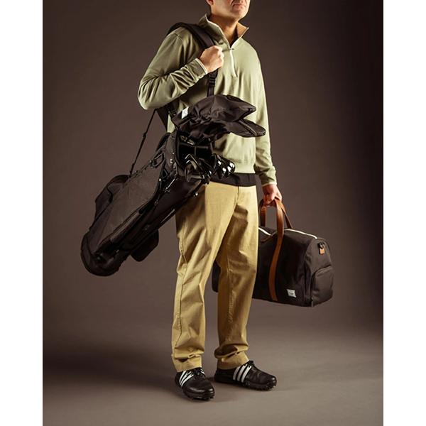ハーシェル ゴルフ キャディバッグ WATT LIGHT STAND BAG ブラック