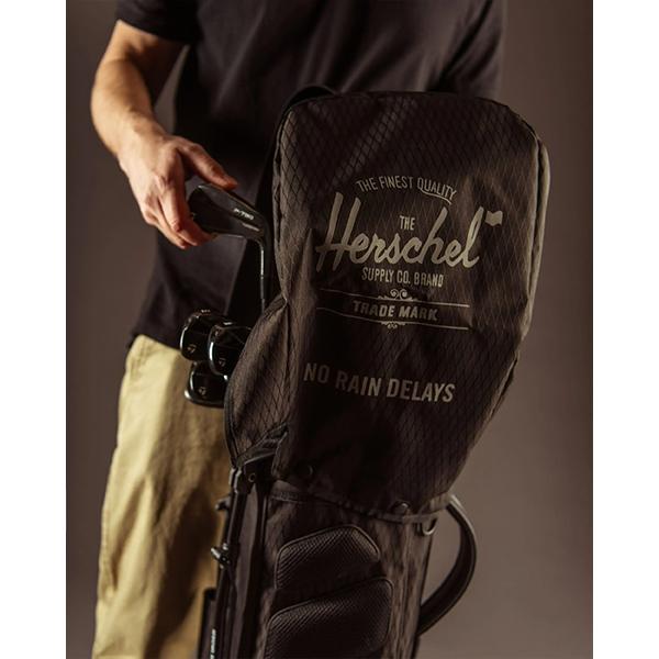 ハーシェル ゴルフ キャディバッグ WATT LIGHT STAND BAG ブラック
