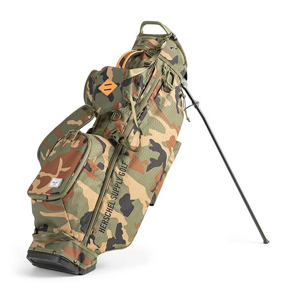 ハーシェル キャディバッグ ウッドランドカモ WATT LIGHT STAND BAG