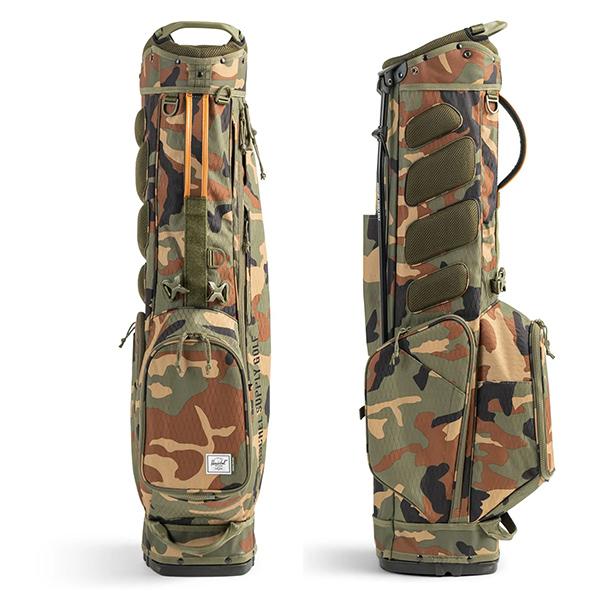 ハーシェル キャディバッグ ウッドランドカモ WATT LIGHT STAND BAG